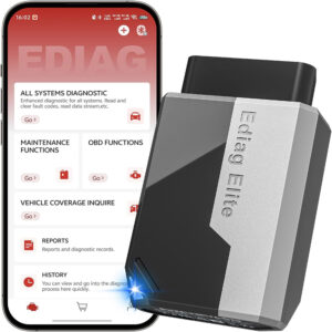 Wireless Bluetooth OBD2 Diagnostic Scanner with Full System Scan & 15+ Reset Functions